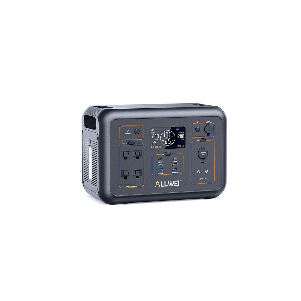 ALLWEI PPS1200 Portable Power Station - 1008Wh | 1200W