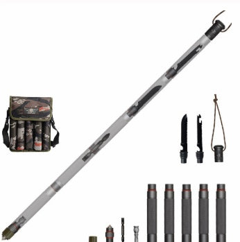 Tactical Alpenstock Walking Stick – Multifunctional Hiking & Camping Gear