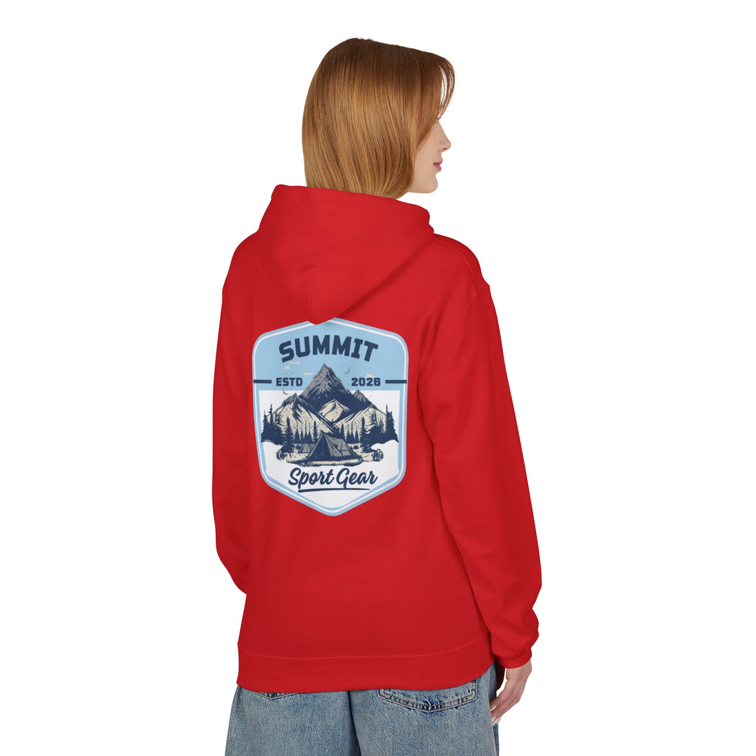 Summit Sport Gear Logo - Unisex Midweight Softstyle Fleece Hoodie