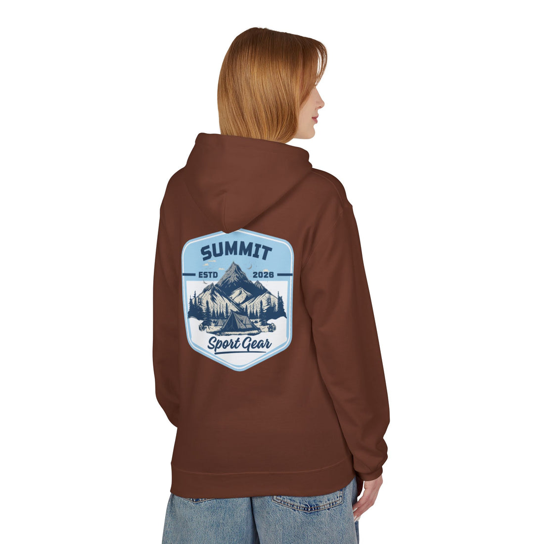 Summit Sport Gear Logo - Unisex Midweight Softstyle Fleece Hoodie