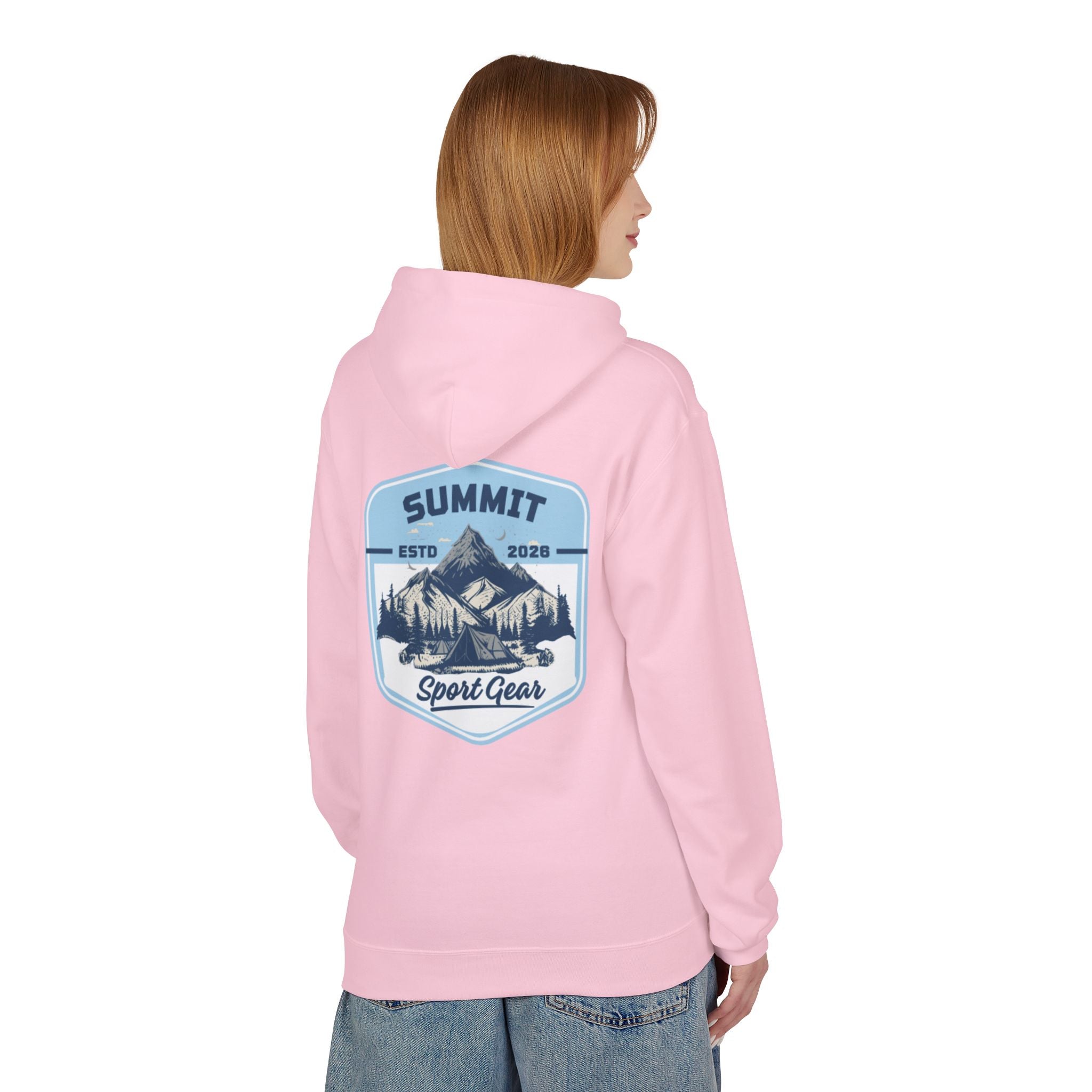 Summit Sport Gear Logo - Unisex Midweight Softstyle Fleece Hoodie