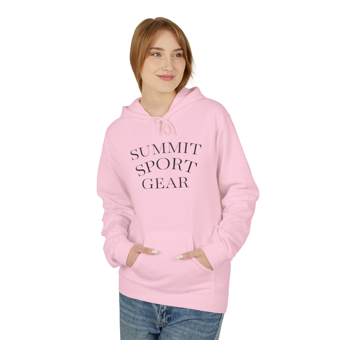 Summit Sport Gear Logo - Unisex Midweight Softstyle Fleece Hoodie