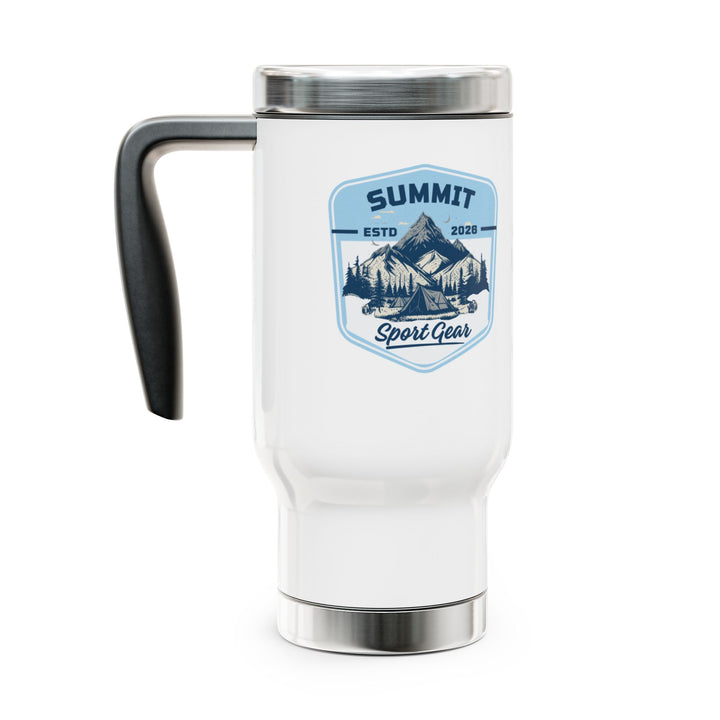Summit Sport Gear 14oz Insulated Travel Mug with Handle