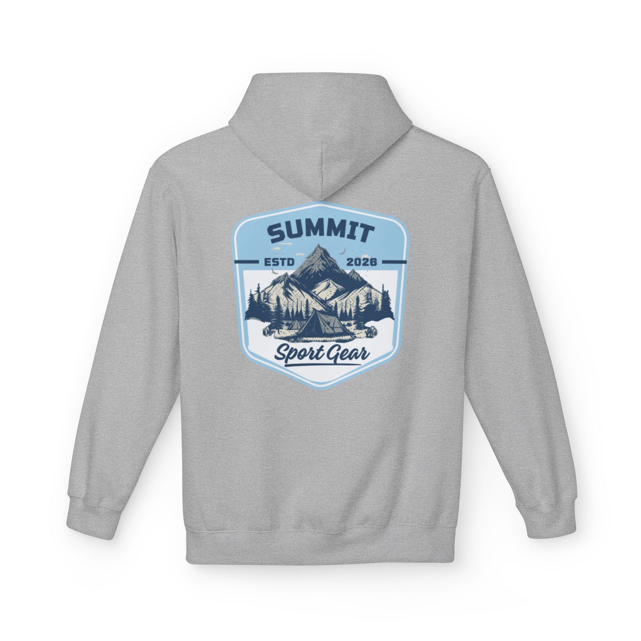 Summit Sport Gear Logo - Unisex Midweight Softstyle Fleece Hoodie