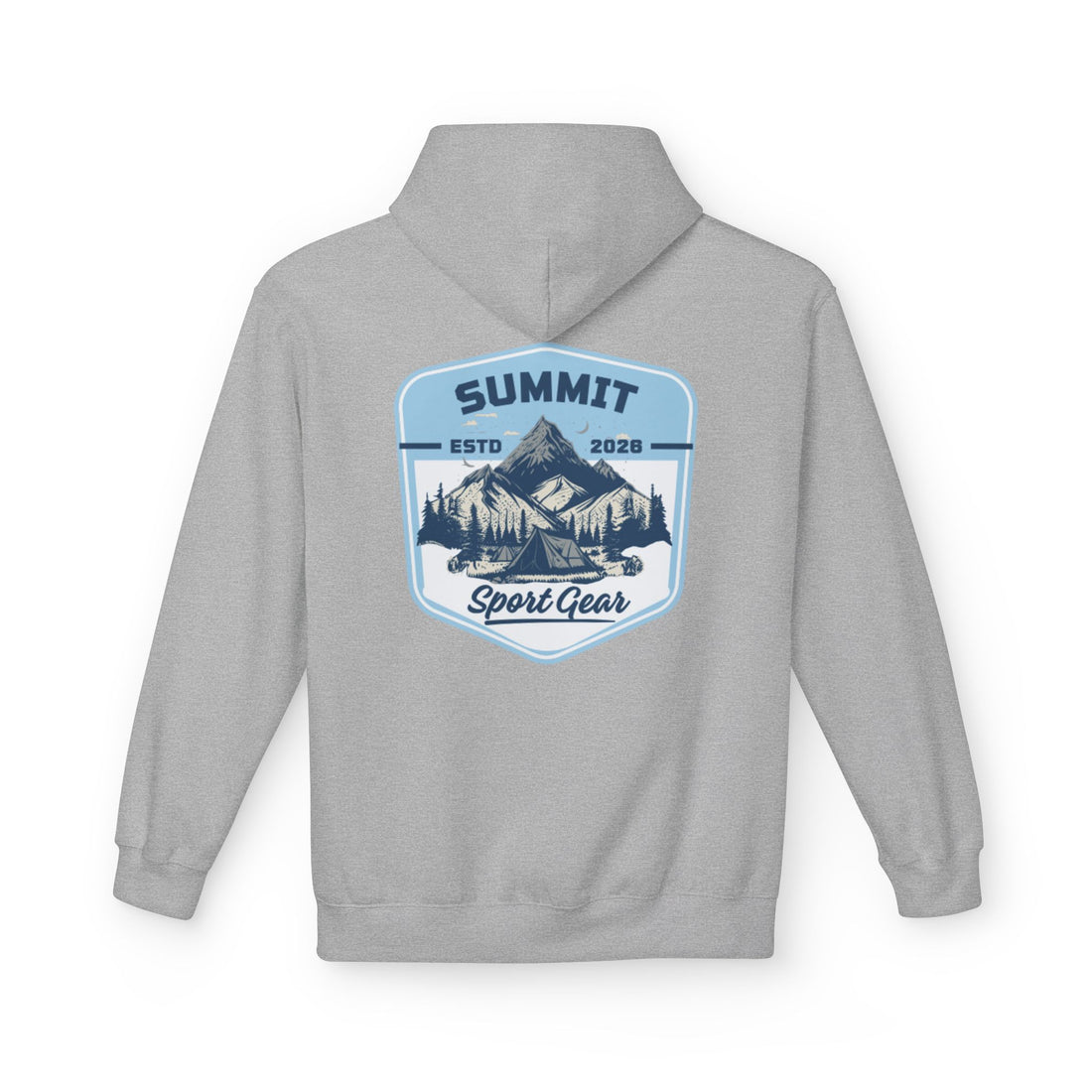 Summit Sport Gear Logo - Unisex Midweight Softstyle Fleece Hoodie