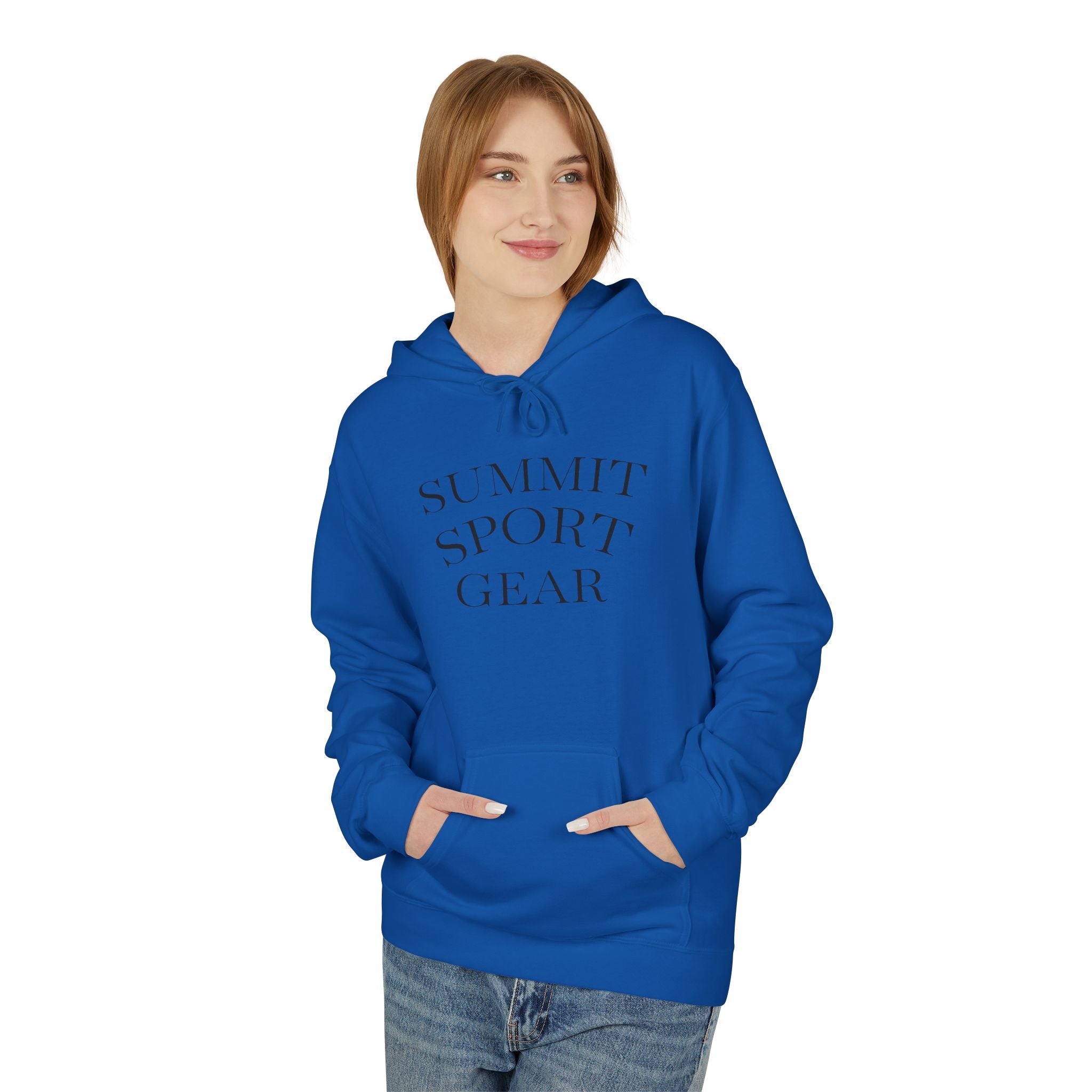 Summit Sport Gear Logo - Unisex Midweight Softstyle Fleece Hoodie