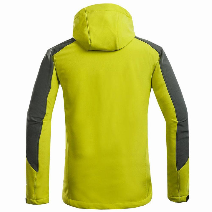 Men’s Outdoor Mountaineering Soft Shell Jacket for Sports & Leisure