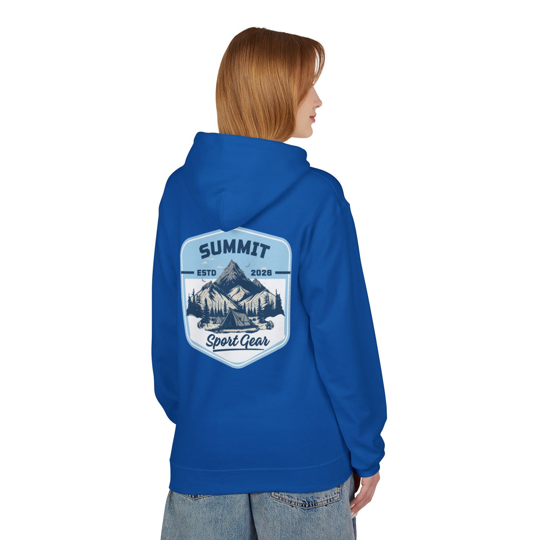 Summit Sport Gear Logo - Unisex Midweight Softstyle Fleece Hoodie