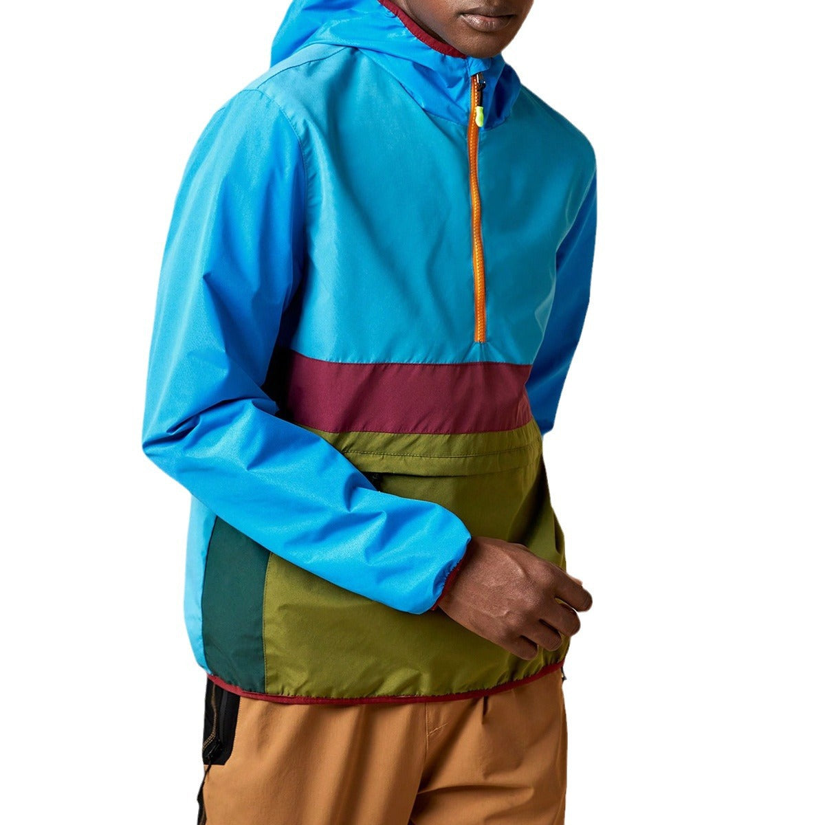 Men’s American Casual Jacket – Loose, Waterproof & Windproof