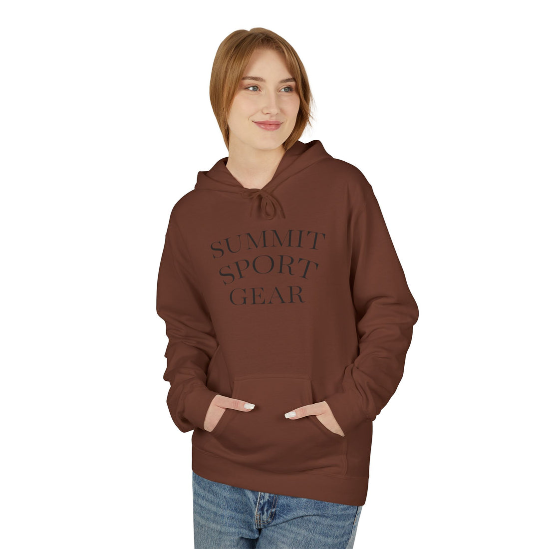 Summit Sport Gear Logo - Unisex Midweight Softstyle Fleece Hoodie