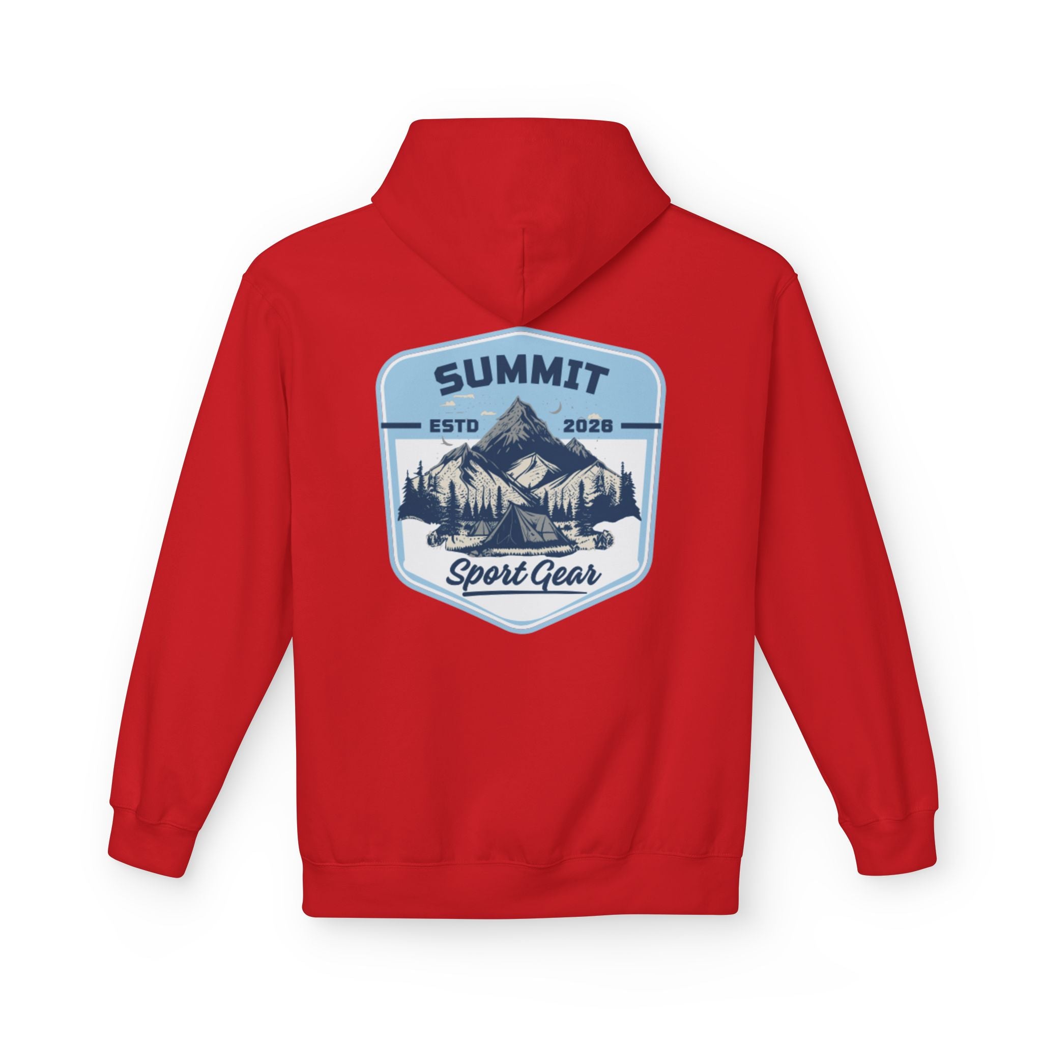 Summit Sport Gear Logo - Unisex Midweight Softstyle Fleece Hoodie