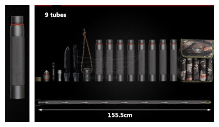 Tactical Alpenstock Walking Stick – Multifunctional Hiking & Camping Gear