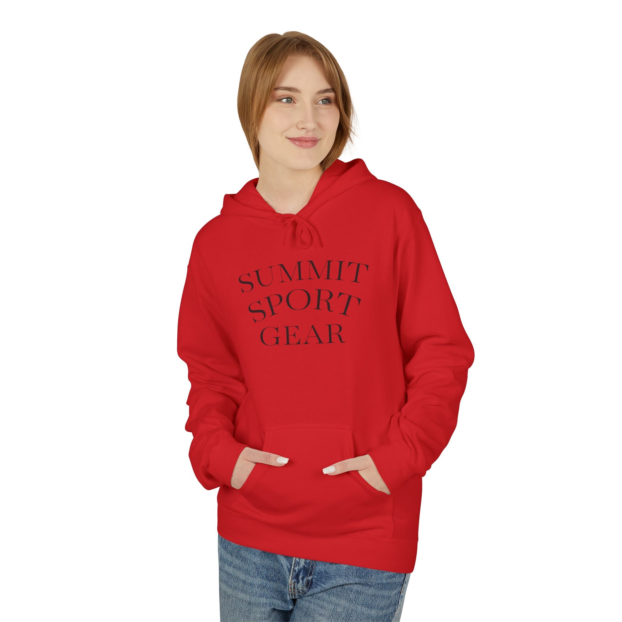 Summit Sport Gear Logo - Unisex Midweight Softstyle Fleece Hoodie