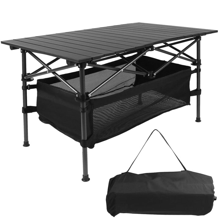 Folding Camping Table – Portable Lightweight Aluminum Picnic Desk