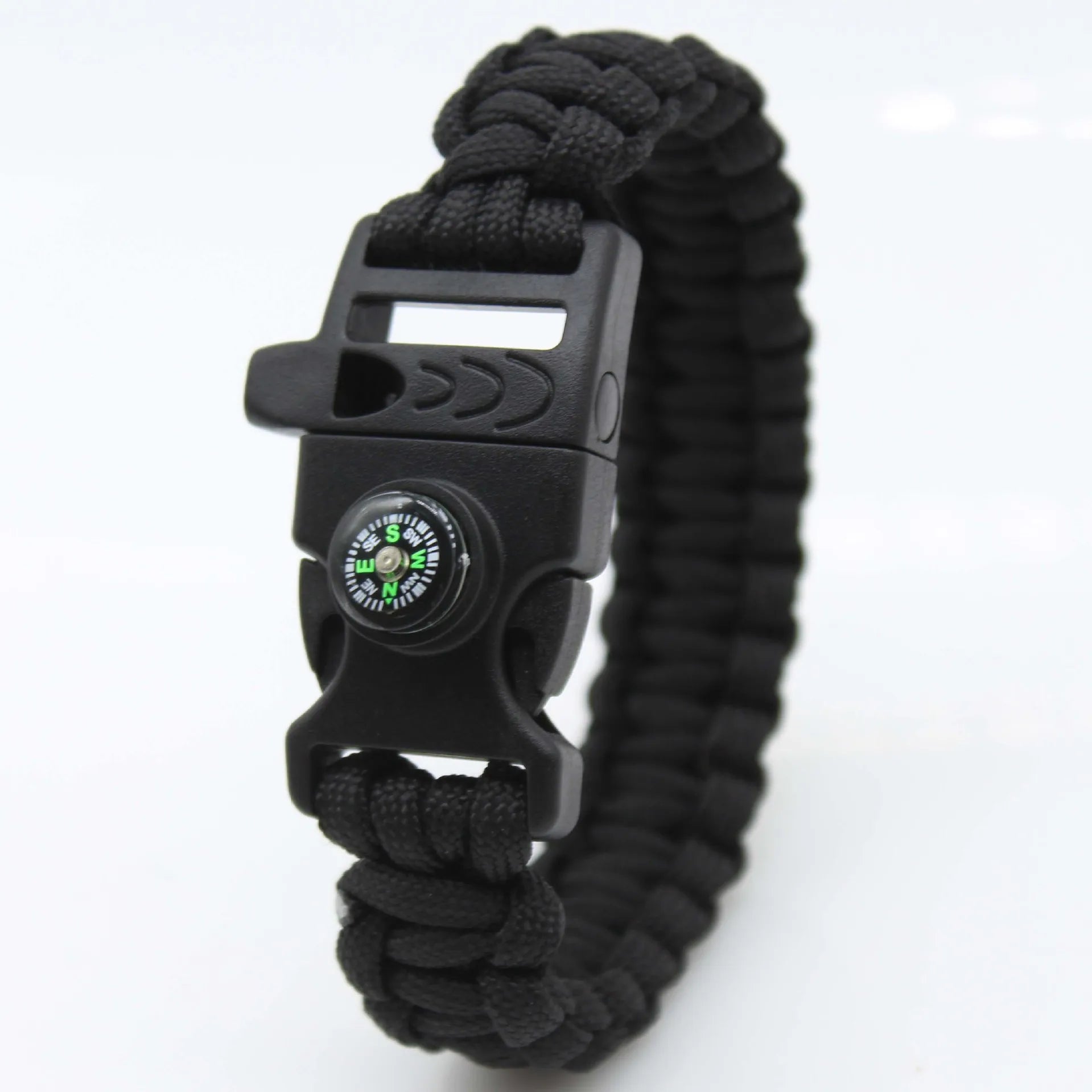 Multifunction Paracord Survival Bracelet – Whistle & Compass Included