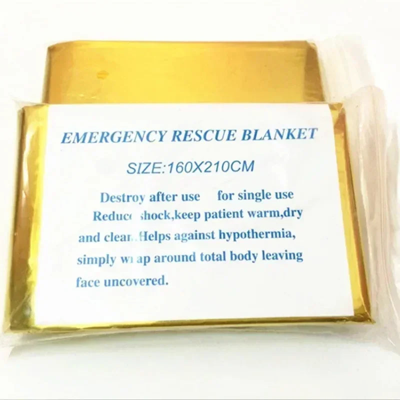 160x210 cm Outdoor Survival Emergency Blanket