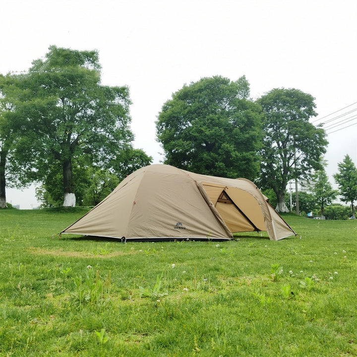 Aluminum Pole Family Camping Tent – Rainproof Outdoor Gear