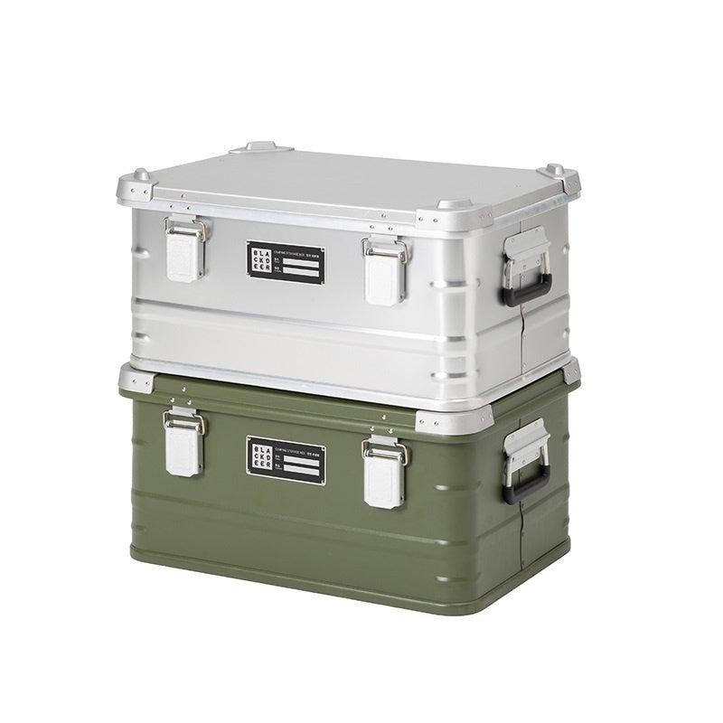 Outdoor Aluminum Alloy Storage Box – Portable Camping & Vehicle Gear